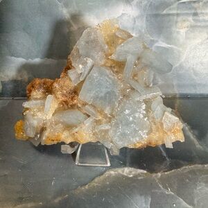 Rare blue Barite mined in Morocco 122 g  2 1/4”x 2 3/8”